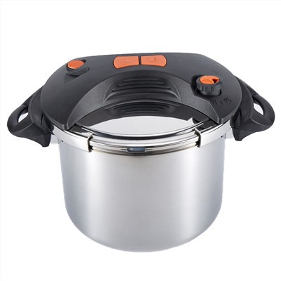 Induksi Gunakan Pressure Cooker Besar Stainless Steel dengan Pegangan