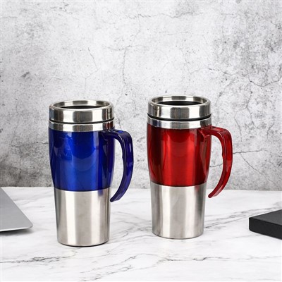 Mug Plastik 15 Oz dengan Pegangan