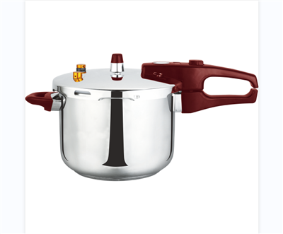 Pressure Cooker Stainless Steel Terdiri Dari Beberapa Katup, Kinerja Keamanan Penuh, Cocok Untuk Penggunaan Rumah Dan Komersial